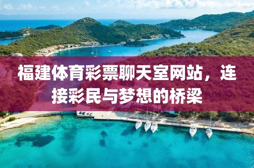 福建体育彩票聊天室网站，连接彩民与梦想的桥梁