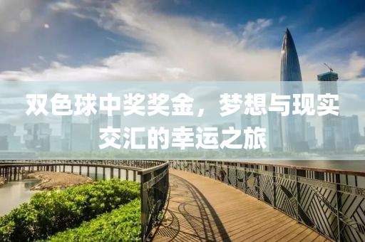 双色球中奖奖金，梦想与现实交汇的幸运之旅