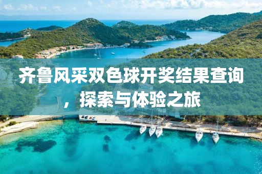 齐鲁风采双色球开奖结果查询，探索与体验之旅